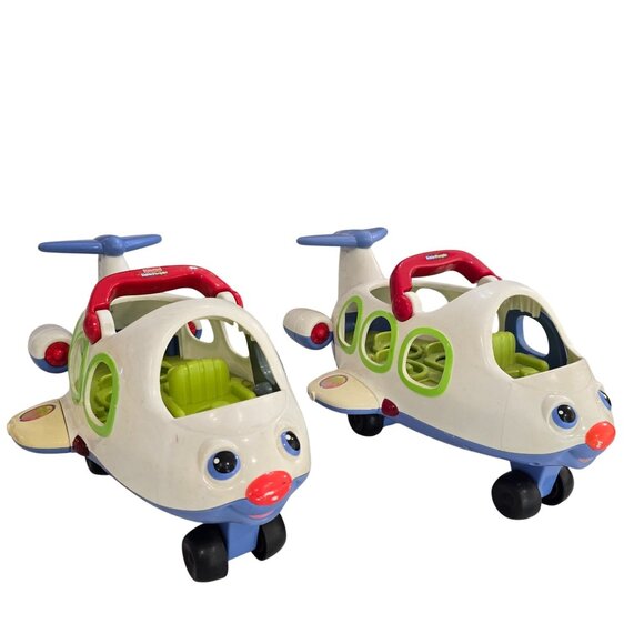 Fisher-Price Little People Musical Airplane Toy Set For Toddlers - Picture 1 of 5